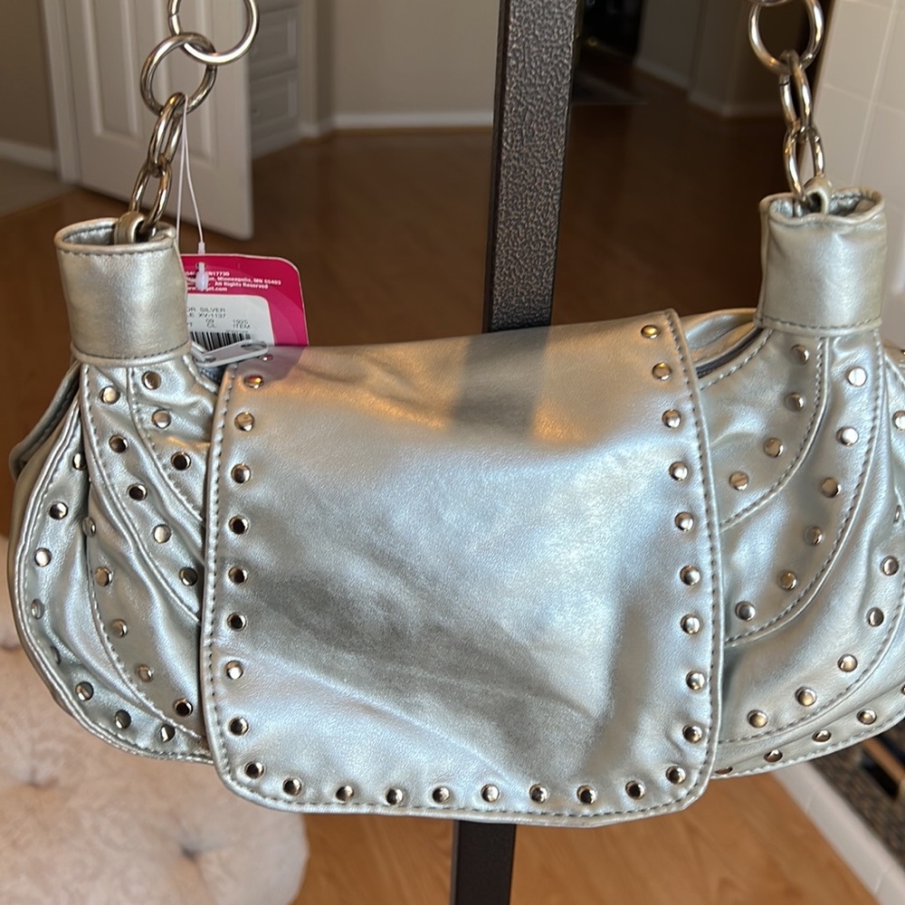 Silver purse